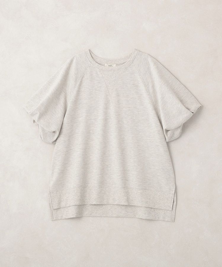 earth music&ecology「バルーンスリーブ裏毛プルオーバー」|Tシャツ・カットソー|