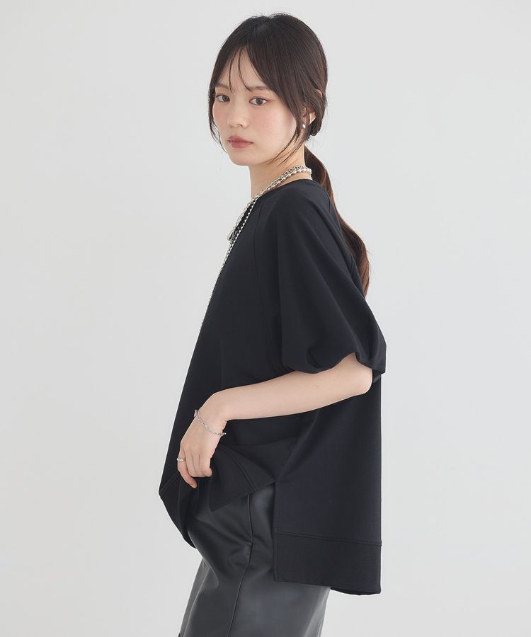 earth music&ecology「バルーンスリーブ裏毛プルオーバー」|Tシャツ・カットソー|