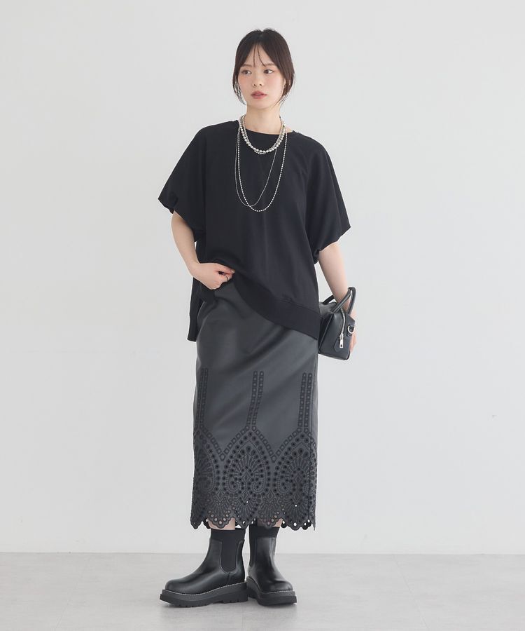earth music&ecology「バルーンスリーブ裏毛プルオーバー」|Tシャツ・カットソー|