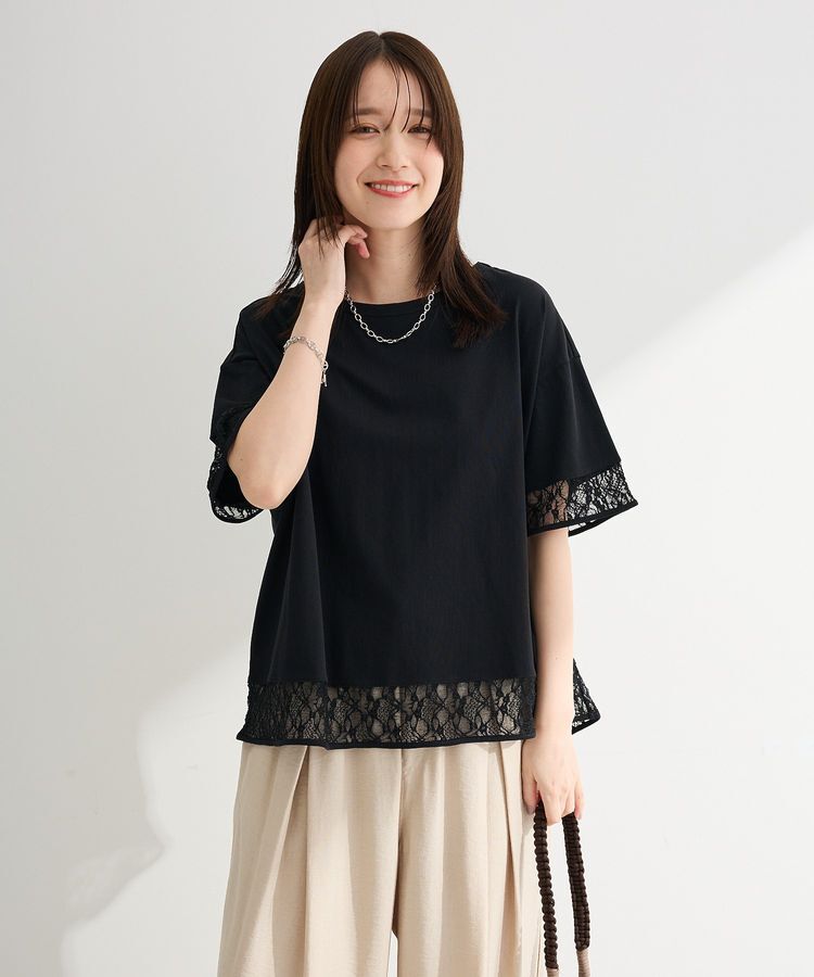 Green Parks「【適ON】持続冷感 ドッキングプルオーバー」|Tシャツ・カットソー|