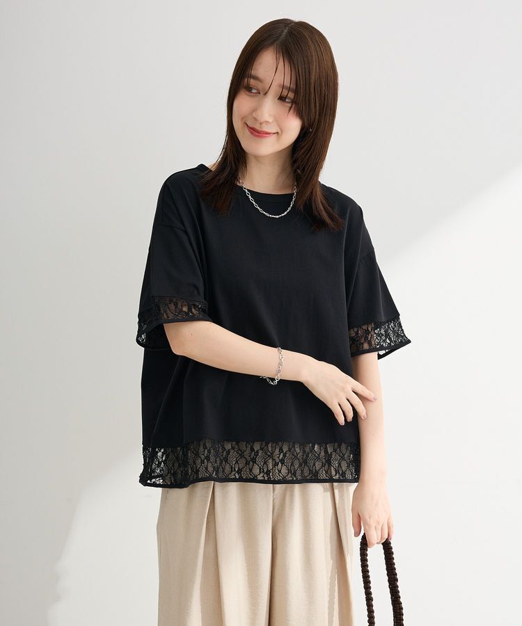 Green Parks「【適ON】持続冷感 ドッキングプルオーバー」|Tシャツ・カットソー|