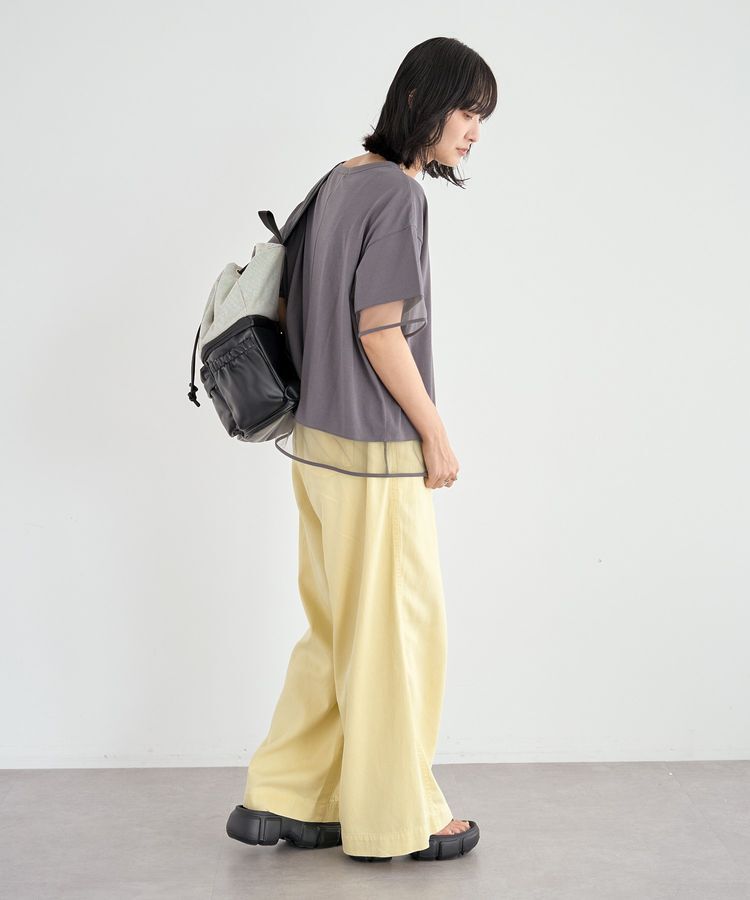 Green Parks「【適ON】持続冷感 ドッキングプルオーバー」|Tシャツ・カットソー|