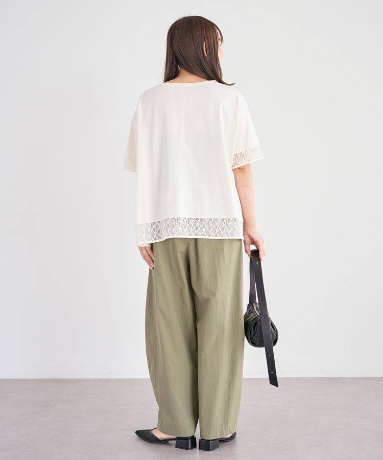 Green Parks「【適ON】持続冷感 ドッキングプルオーバー」|Tシャツ・カットソー|
