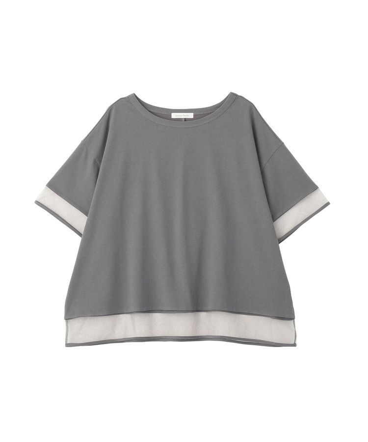 Green Parks「【適ON】持続冷感 ドッキングプルオーバー」|Tシャツ・カットソー|
