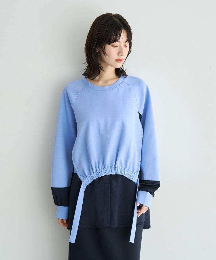 Editt by YECCA VECCA「シャツレイヤードデザインプルオーバー」|Tシャツ・カットソー|