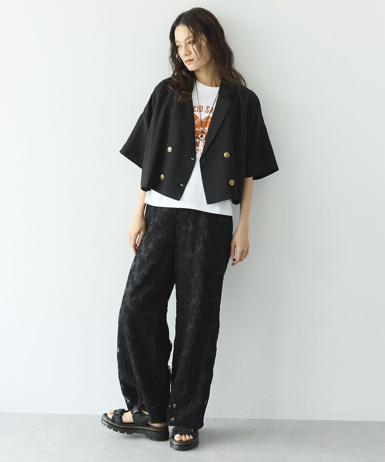 GARAGE OF GOOD CLOTHING「bandプリントノースリーブT」|Tシャツ・カットソー|