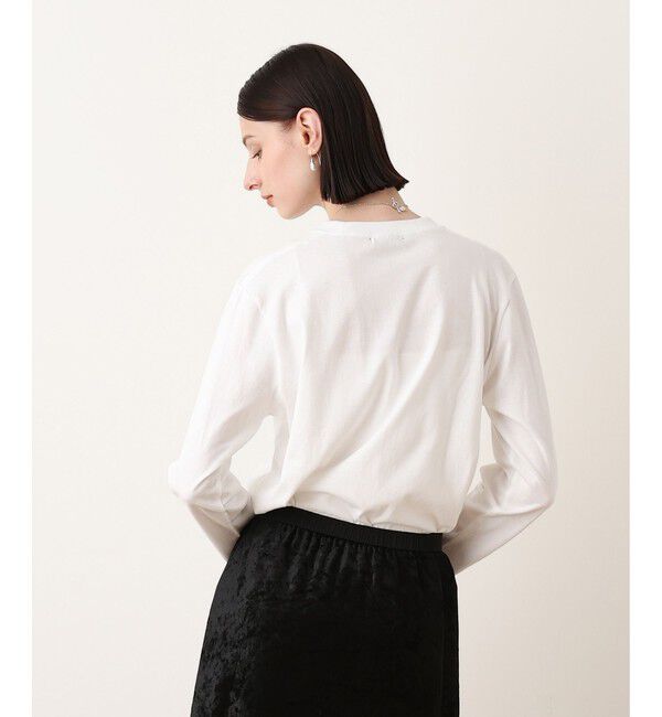 allureville「ステッカーロゴロングTシャツ」|Tシャツ・カットソー|