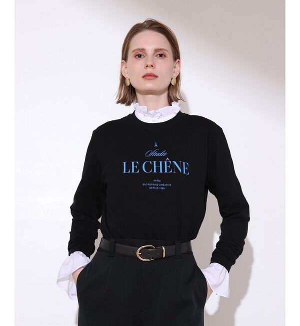 allureville「ステッカーロゴロングTシャツ」|Tシャツ・カットソー|