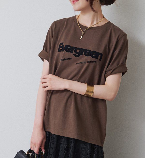  「フロッキープリントTシャツ」|Tシャツ・カットソー|