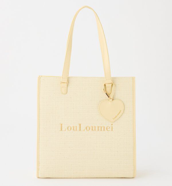  「【LouLoumei】全10色展開/ハートチャーム付きキャリーオントート/推し活」|その他|