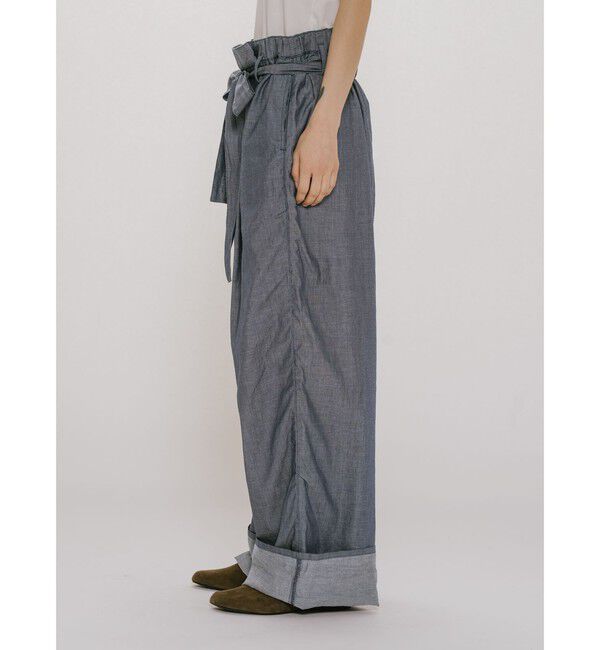 MIDIUMISOLID「MIDIUMISOLID for Ladies シアーデニムイージーパンツ」|その他|
