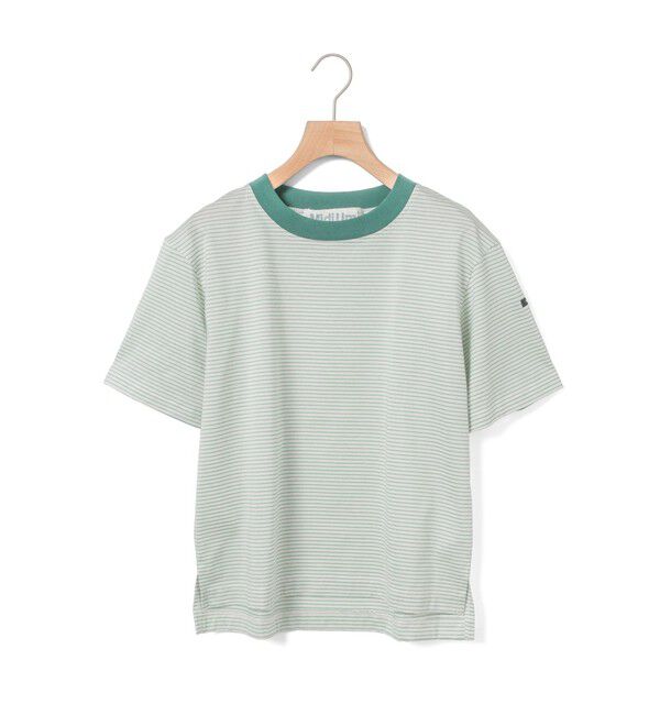 MidiUmi「MidiUmi ベーシックボーダープルオーバー」|Tシャツ・カットソー|ミント