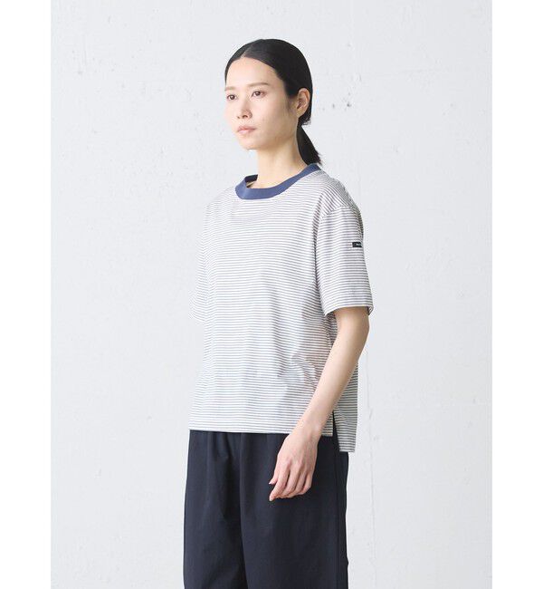 MidiUmi「MidiUmi ベーシックボーダープルオーバー」|Tシャツ・カットソー|