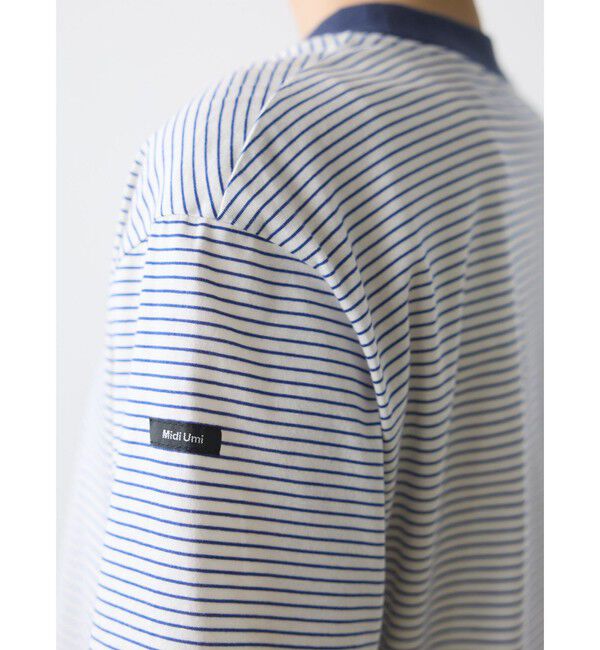 MidiUmi「MidiUmi ベーシックボーダープルオーバー」|Tシャツ・カットソー|