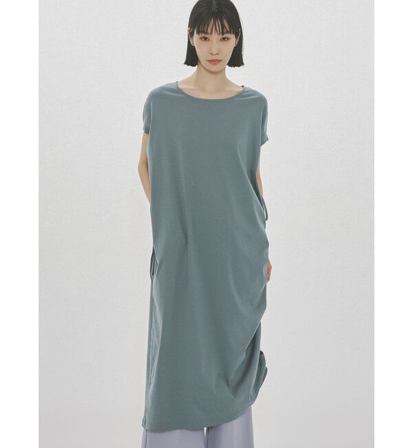MIDIUMISOLID「MIDIUMISOLID for Ladies ドローストリングジャージーワンピース」|ワンピース|