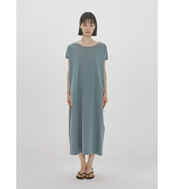 MIDIUMISOLID「MIDIUMISOLID for Ladies ドローストリングジャージーワンピース」|ワンピース|