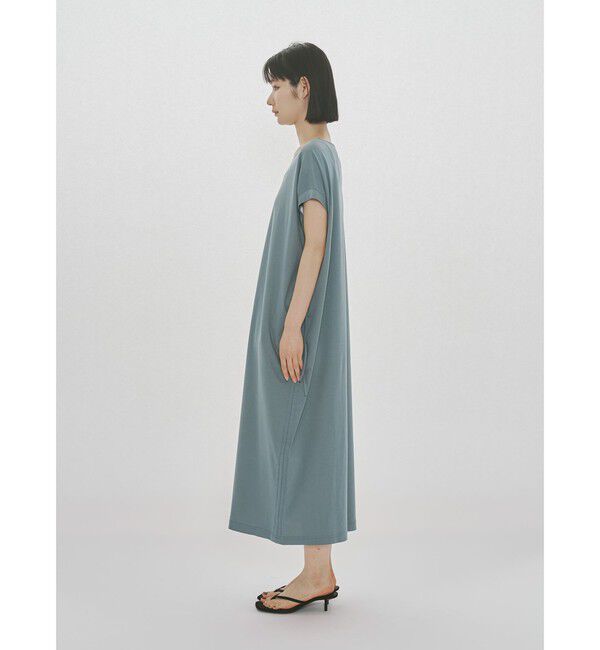 MIDIUMISOLID「MIDIUMISOLID for Ladies ドローストリングジャージーワンピース」|ワンピース|