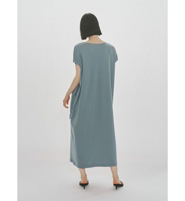 MIDIUMISOLID「MIDIUMISOLID for Ladies ドローストリングジャージーワンピース」|ワンピース|