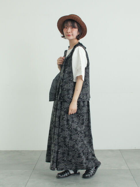 Samansa Mos2「【メルヘン&times;Samansa Mos2】総刺繍ワンピース」|ワンピース|