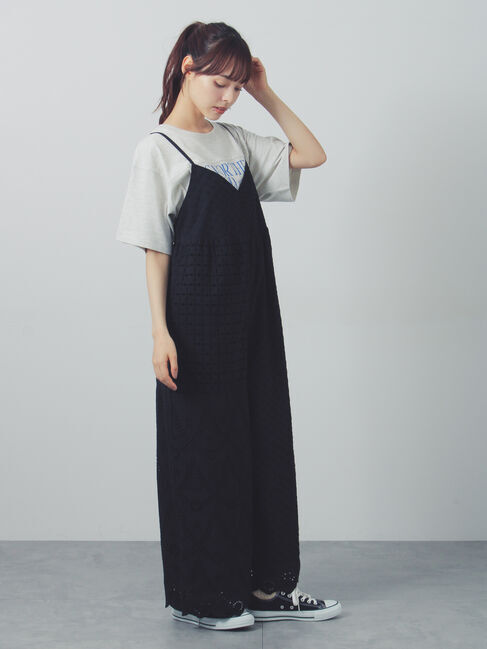 Samansa Mos2「レースパッチワークサロペット」|その他|