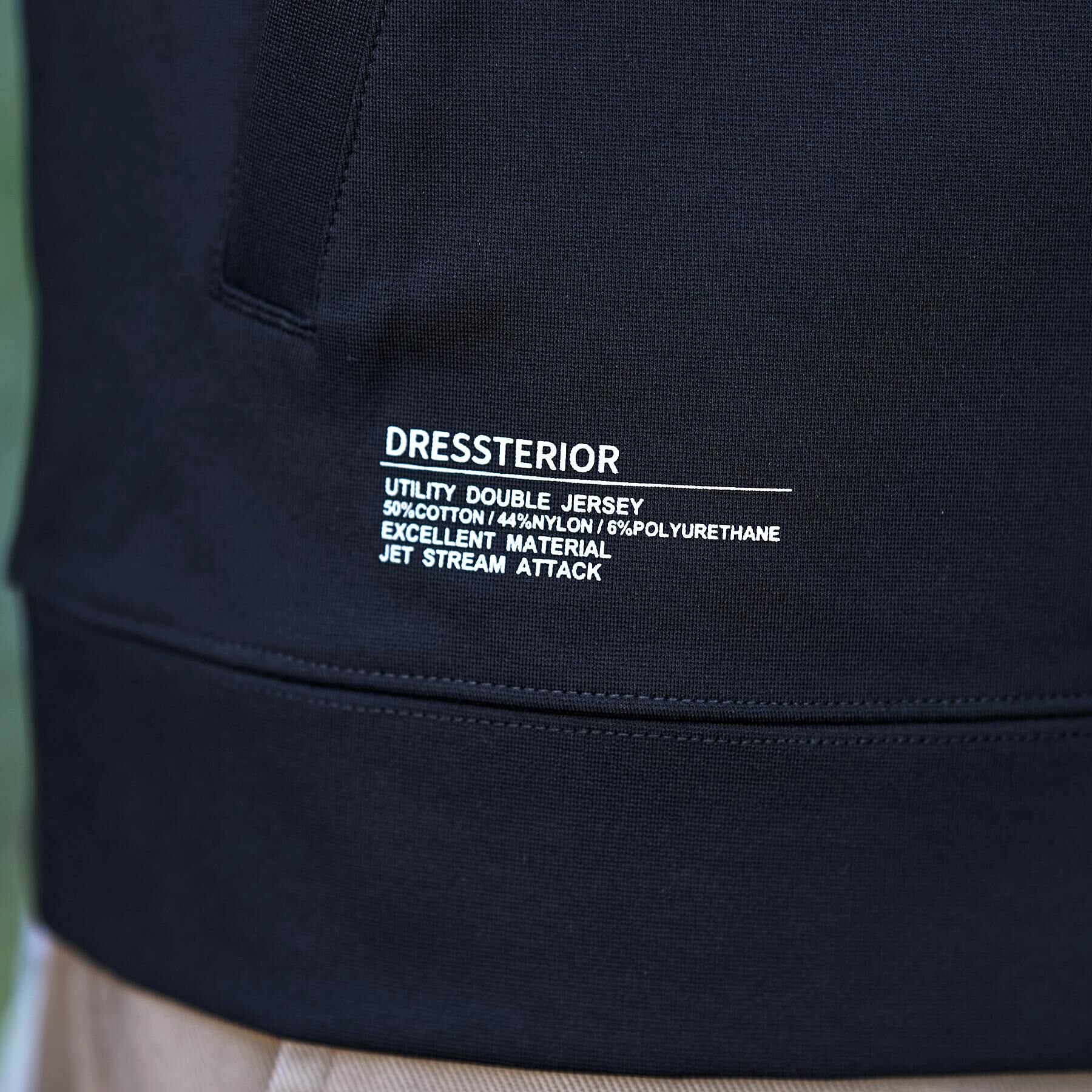 DRESSTERIOR「【接触冷感／セットアップ可】ドライタッチ ハイカウントカットソー カーディガン」|カーディガン|