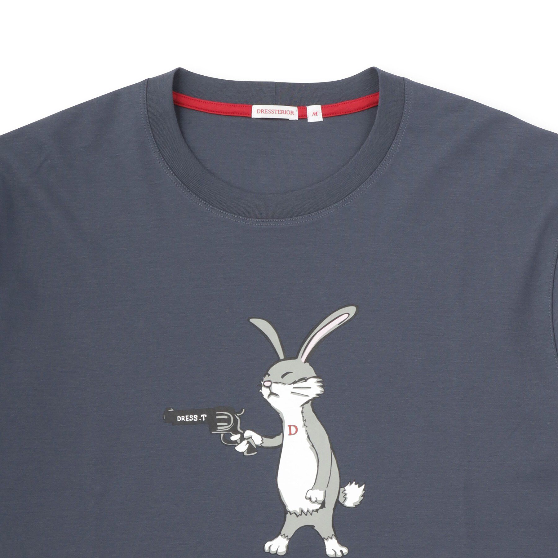 DRESSTERIOR「【接触冷感／抗菌防臭／消臭】ICE CLEAR COTTON ガンラビットTシャツ」|Tシャツ・カットソー|