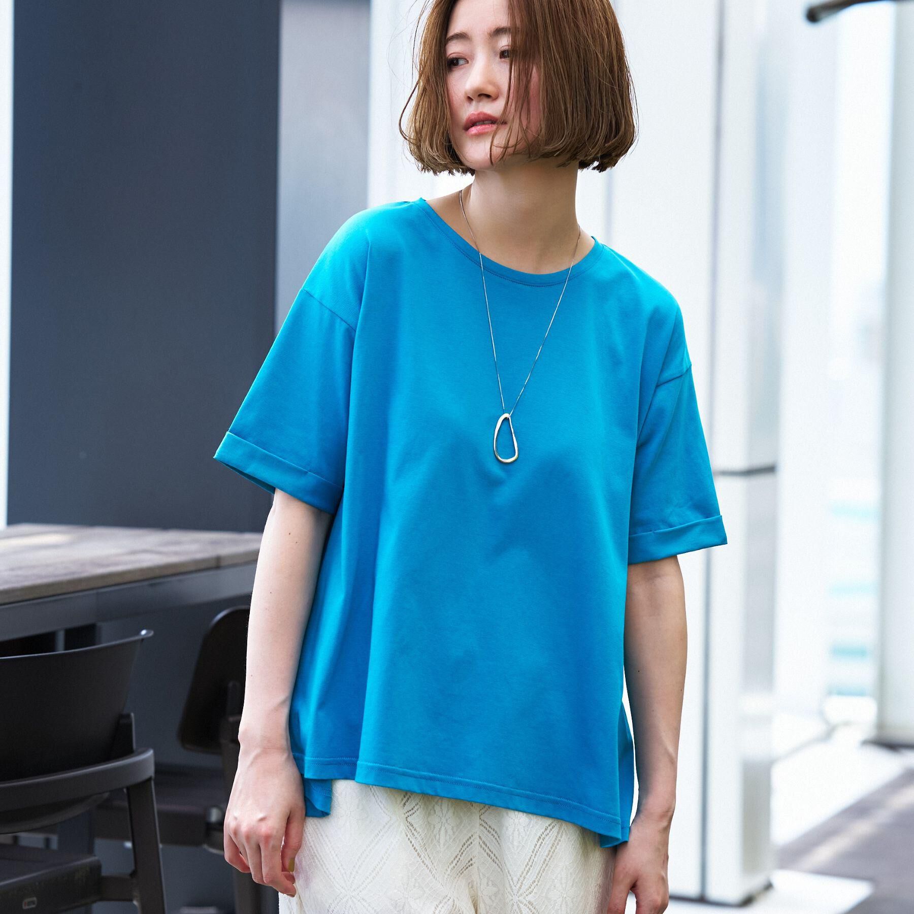 grove「【遮熱／吸水速乾／接触冷感／UVカット】フレアシルエットTシャツ」|Tシャツ・カットソー|