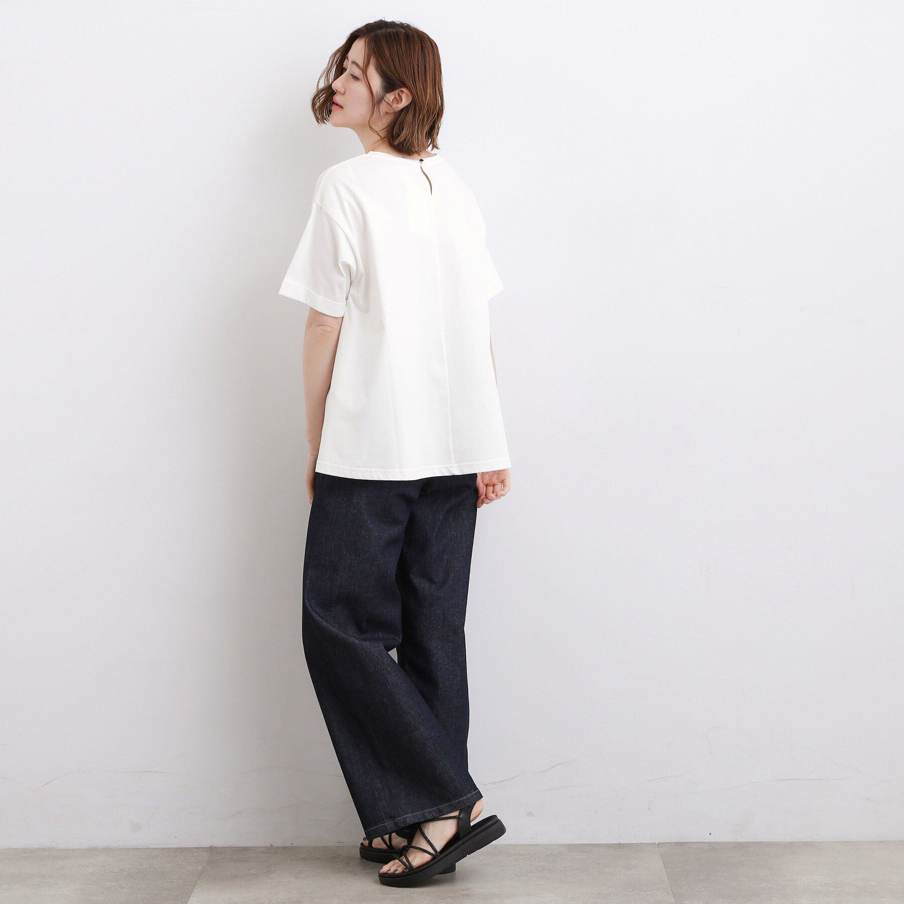 grove「【遮熱／吸水速乾／接触冷感／UVカット】フレアシルエットTシャツ」|Tシャツ・カットソー|