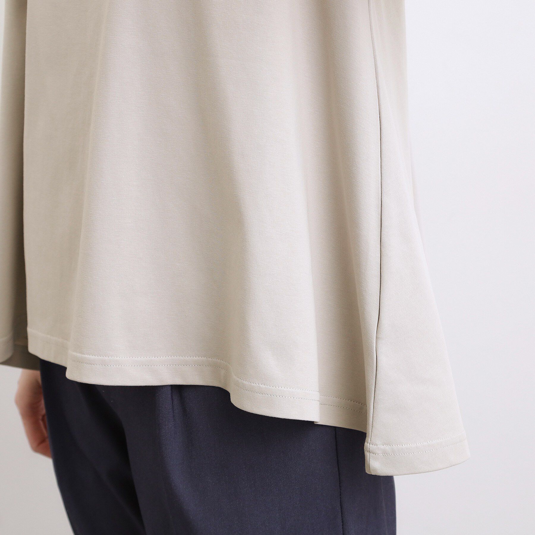 grove「【遮熱／吸水速乾／接触冷感／UVカット】フレアシルエットTシャツ」|Tシャツ・カットソー|