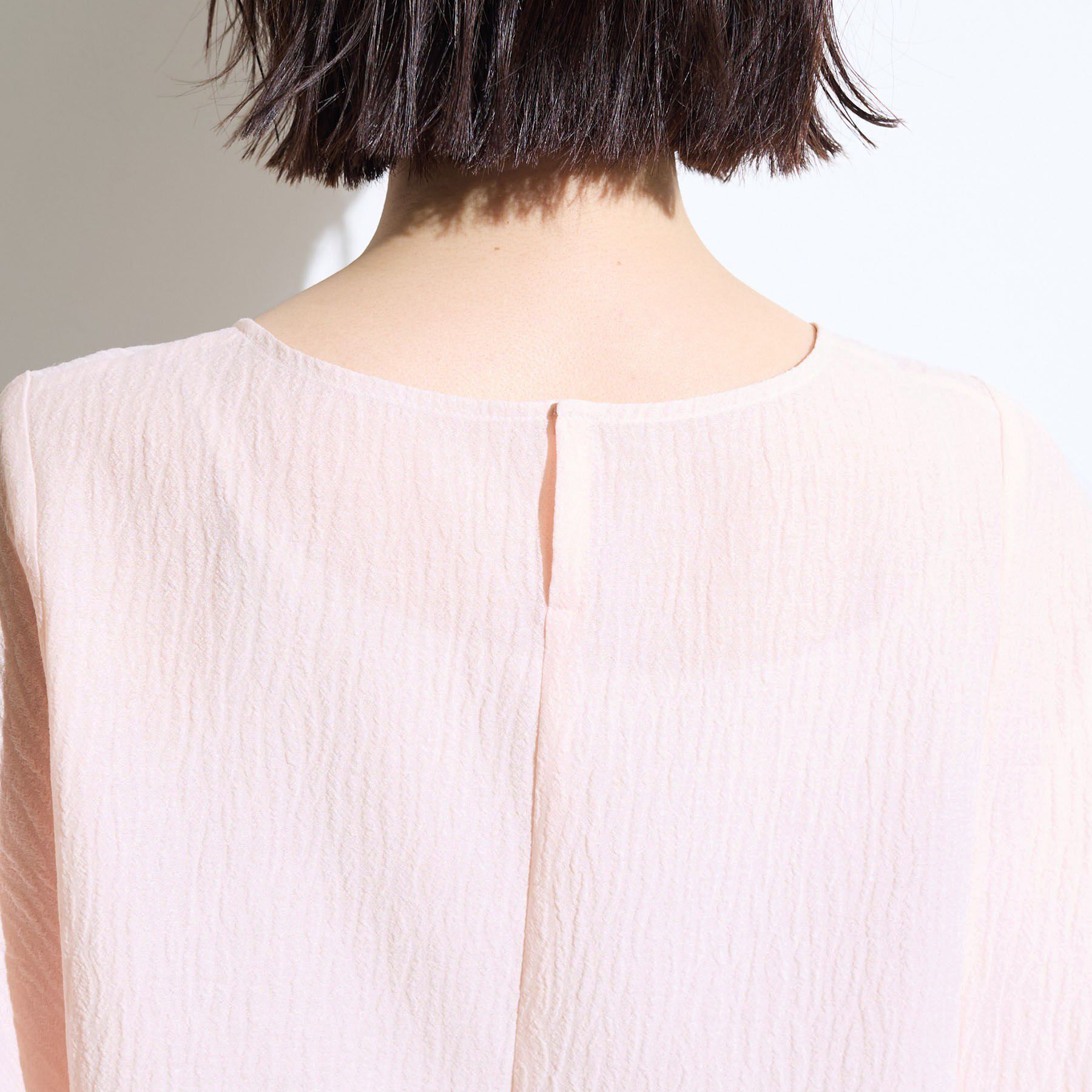 INDIVI「【華奢見え】ジャカード ドルマントップス」|Tシャツ・カットソー|