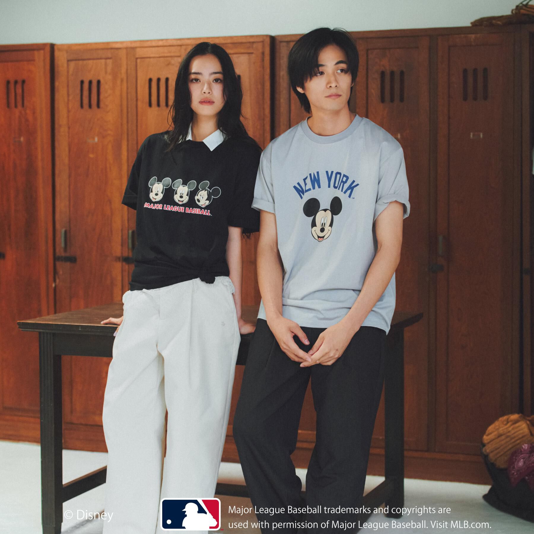 THE SHOP TK「【Disney】【MLB】スペシャルデザイン半袖Tシャツ」|Tシャツ・カットソー|