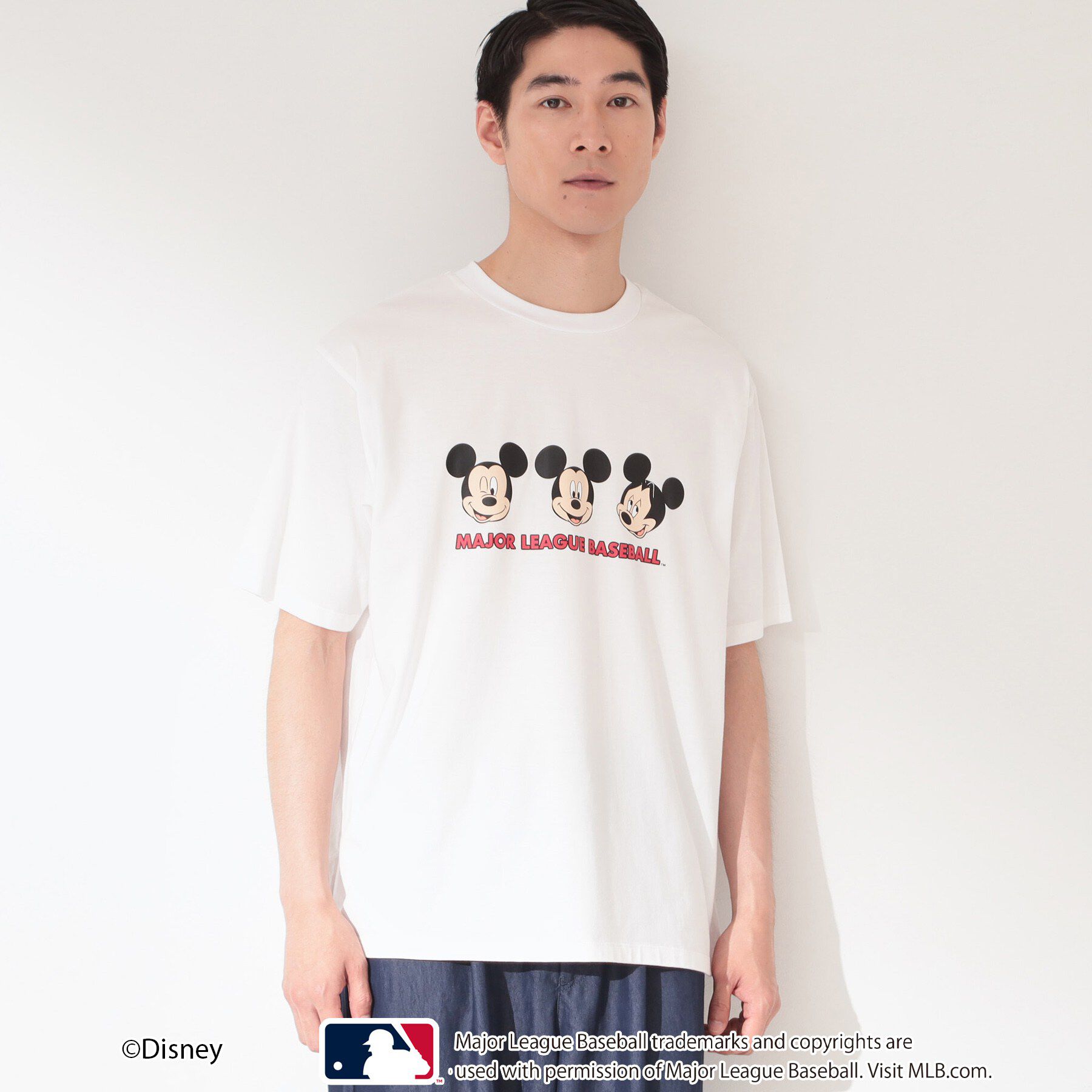 THE SHOP TK「【Disney】【MLB】スペシャルデザイン半袖Tシャツ」|Tシャツ・カットソー|