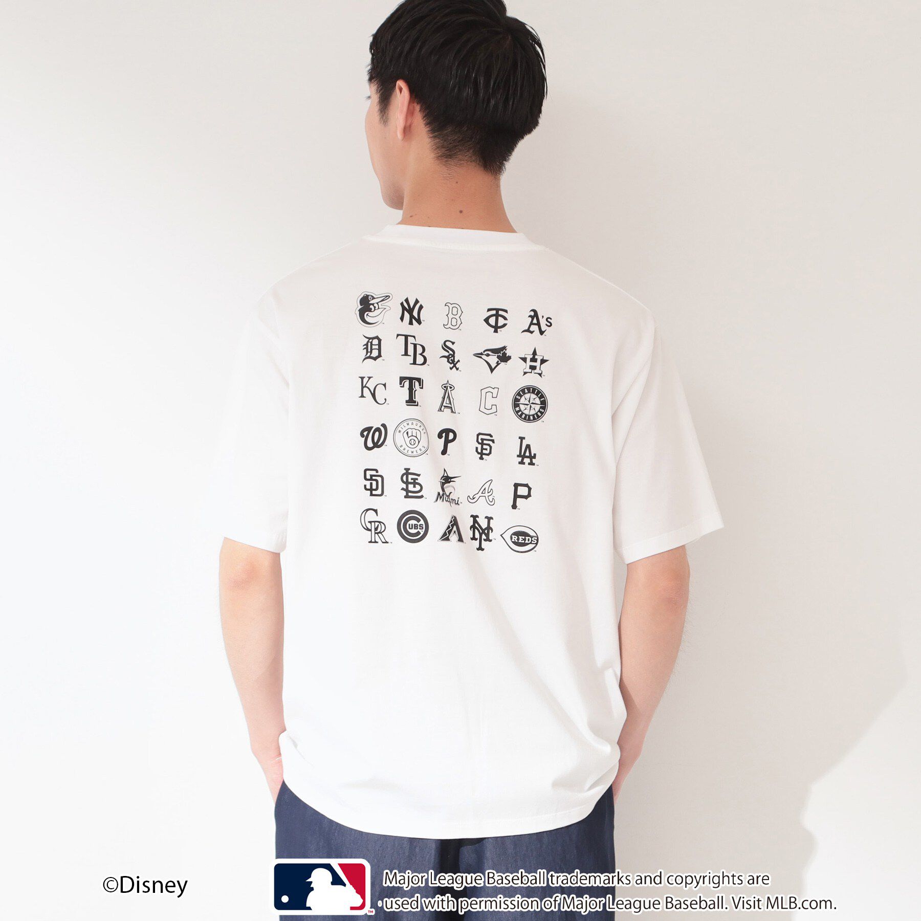 THE SHOP TK「【Disney】【MLB】スペシャルデザイン半袖Tシャツ」|Tシャツ・カットソー|