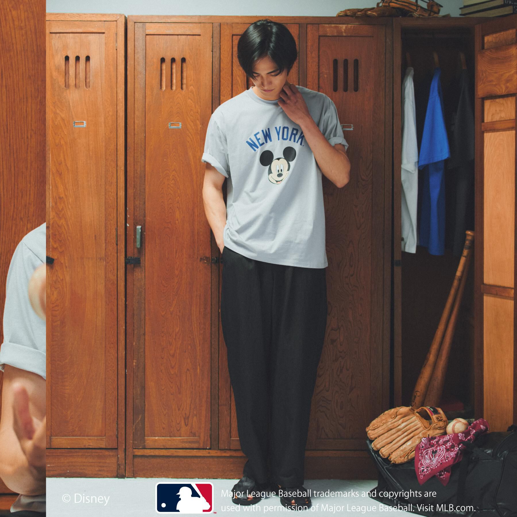 THE SHOP TK「【Disney】【MLB】スペシャルデザイン半袖Tシャツ」|Tシャツ・カットソー|