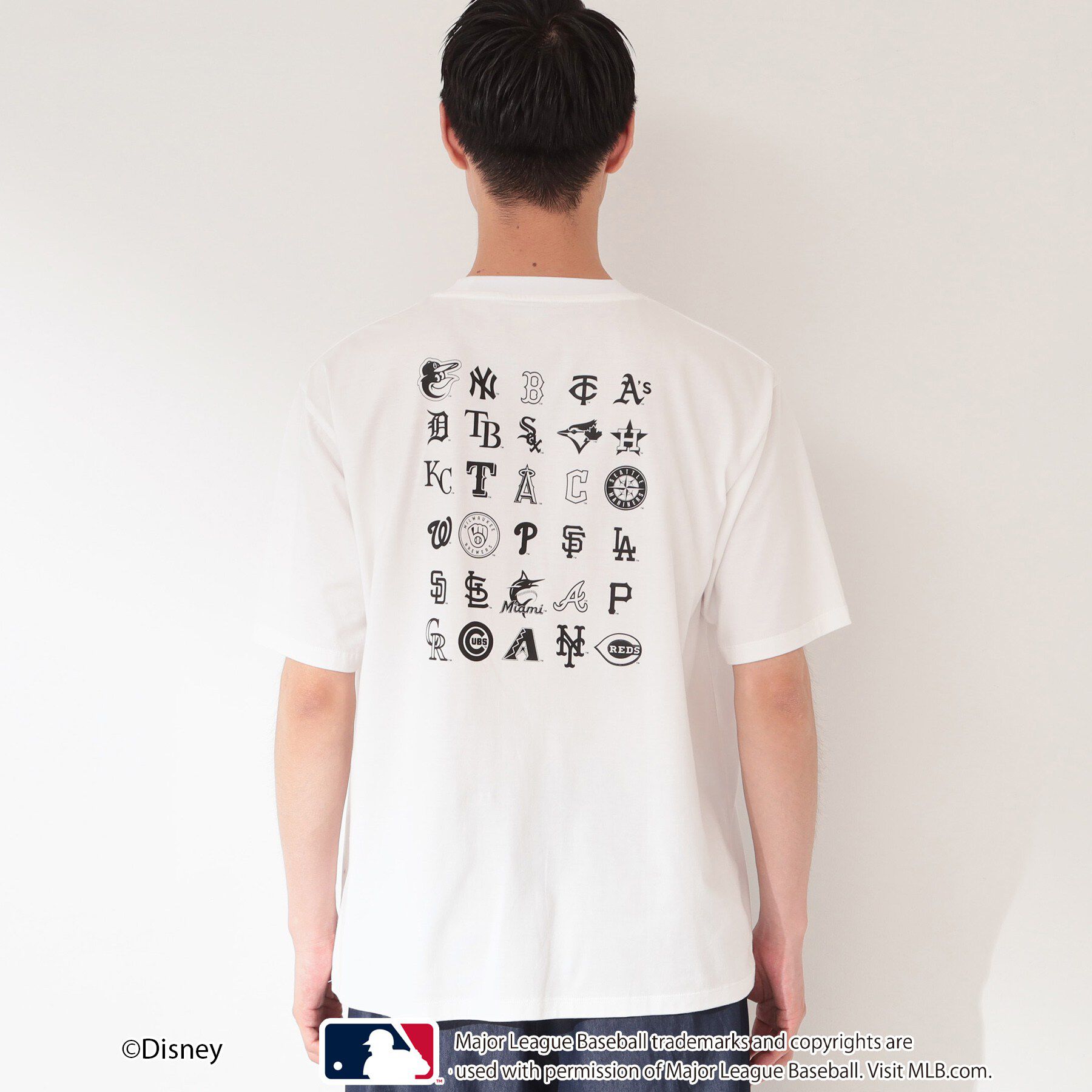 THE SHOP TK「【Disney】【MLB】スペシャルデザイン半袖Tシャツ」|Tシャツ・カットソー|