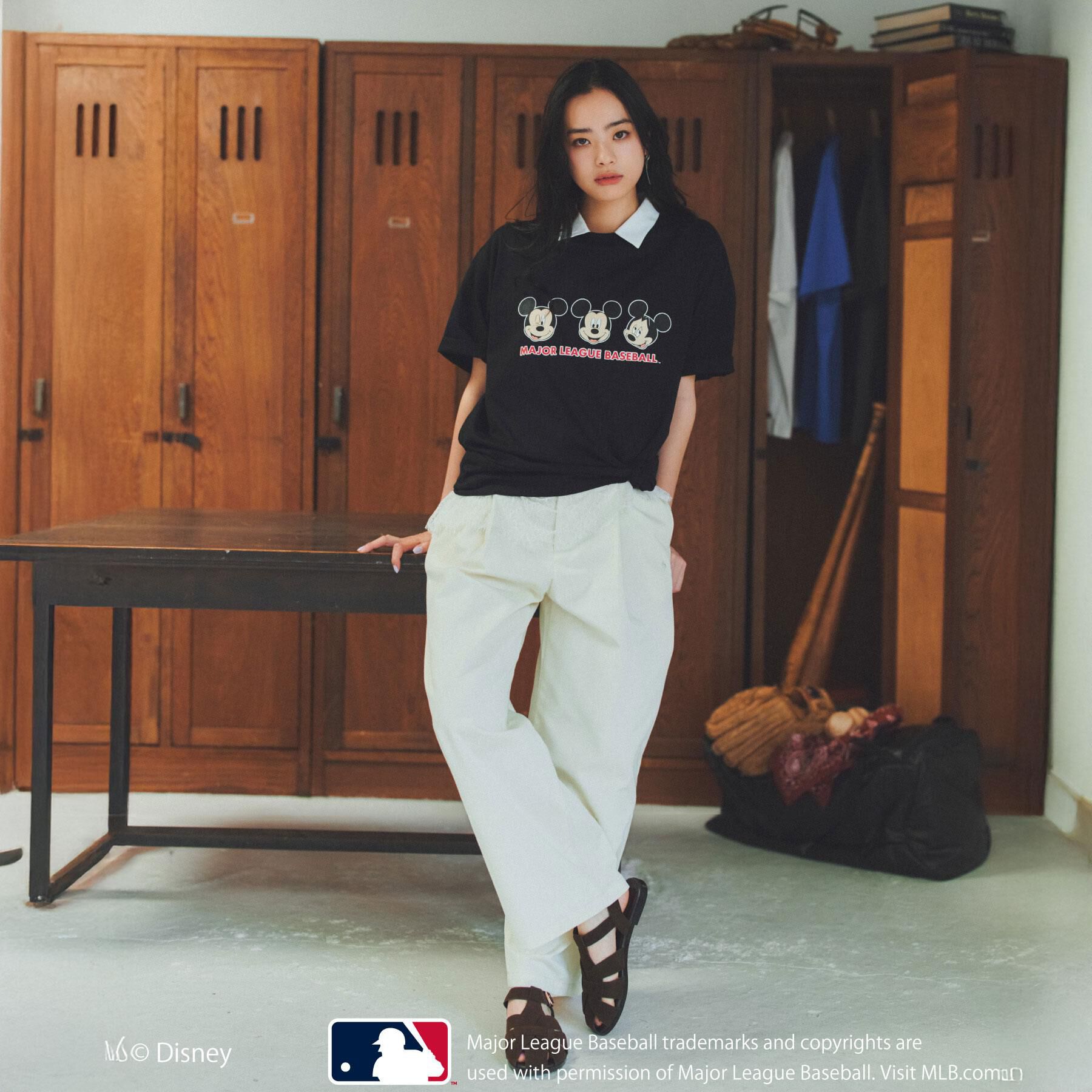 THE SHOP TK「【Disney】【MLB】スペシャルデザイン半袖Tシャツ」|Tシャツ・カットソー|