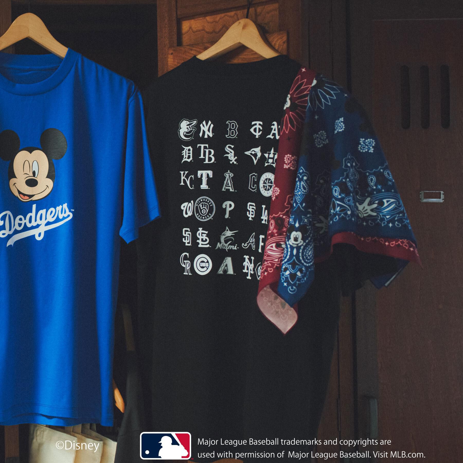 THE SHOP TK「【Disney】【MLB】スペシャルデザイン半袖Tシャツ」|Tシャツ・カットソー|