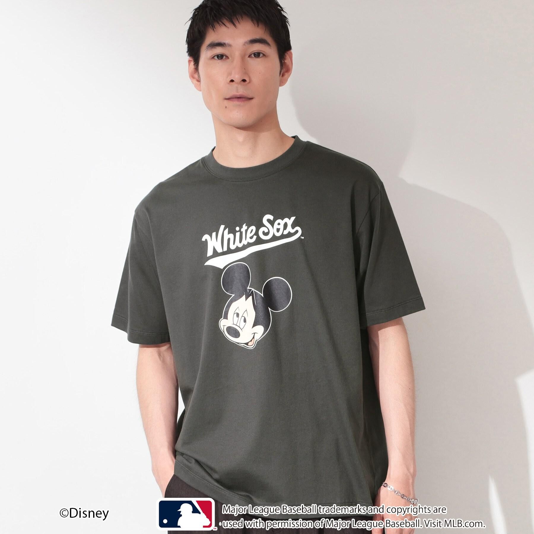 THE SHOP TK「【Disney】【MLB】スペシャルデザイン半袖Tシャツ」|Tシャツ・カットソー|チャコールグレー(0