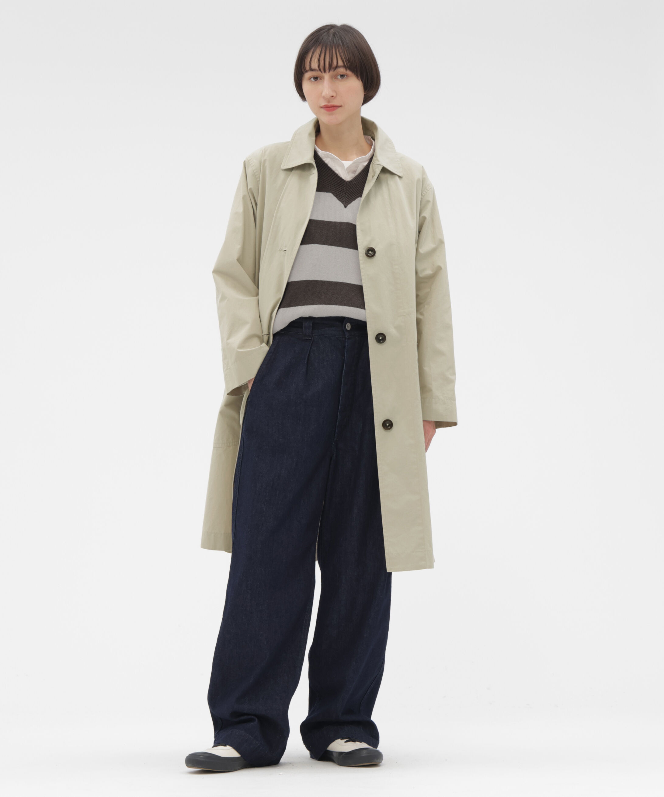 MHL.「WOOL COTTON KNITWEAR」|ニット・セーター|