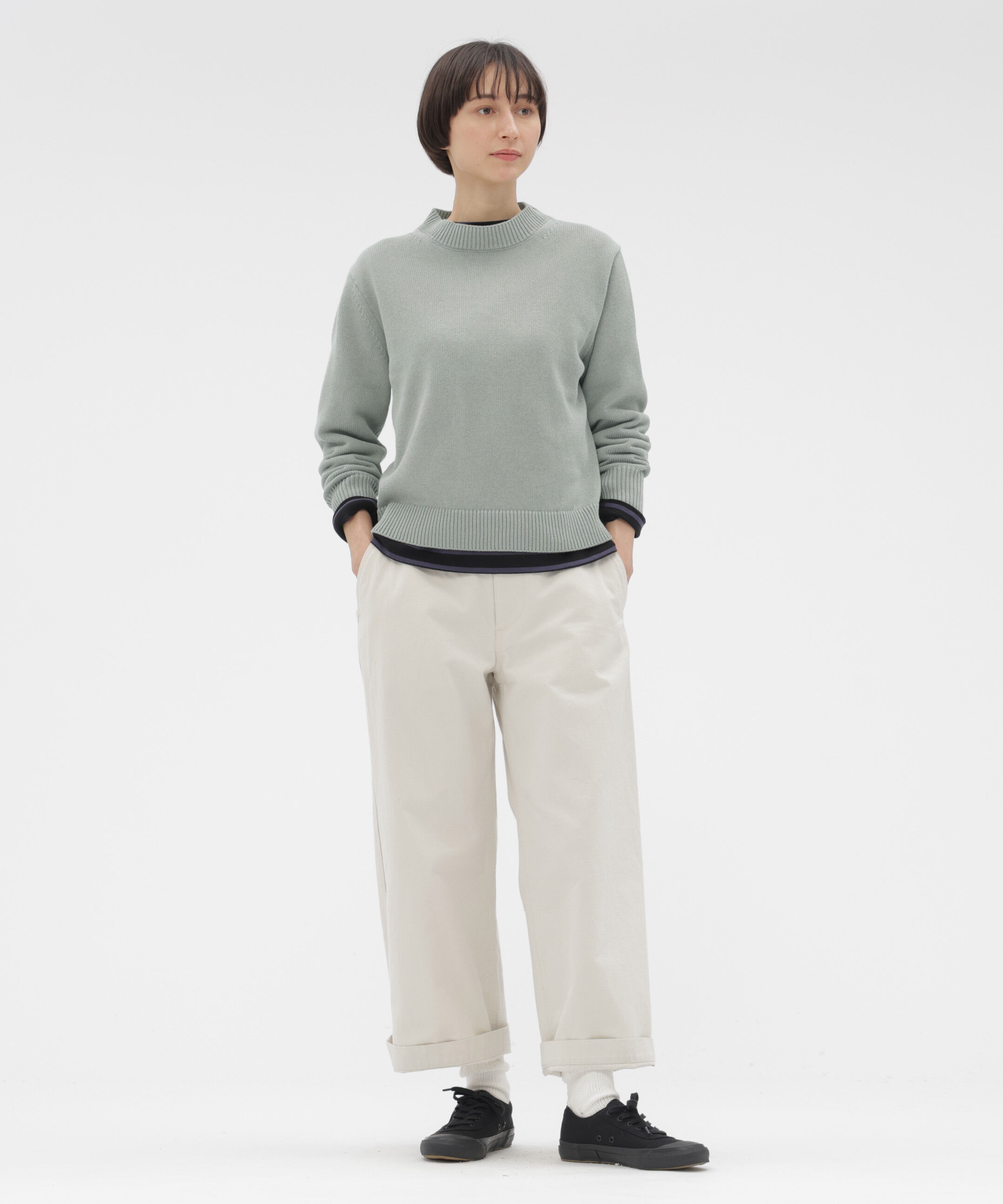 MHL.「SPORTS COTTON KNITWEAR」|ニット・セーター|