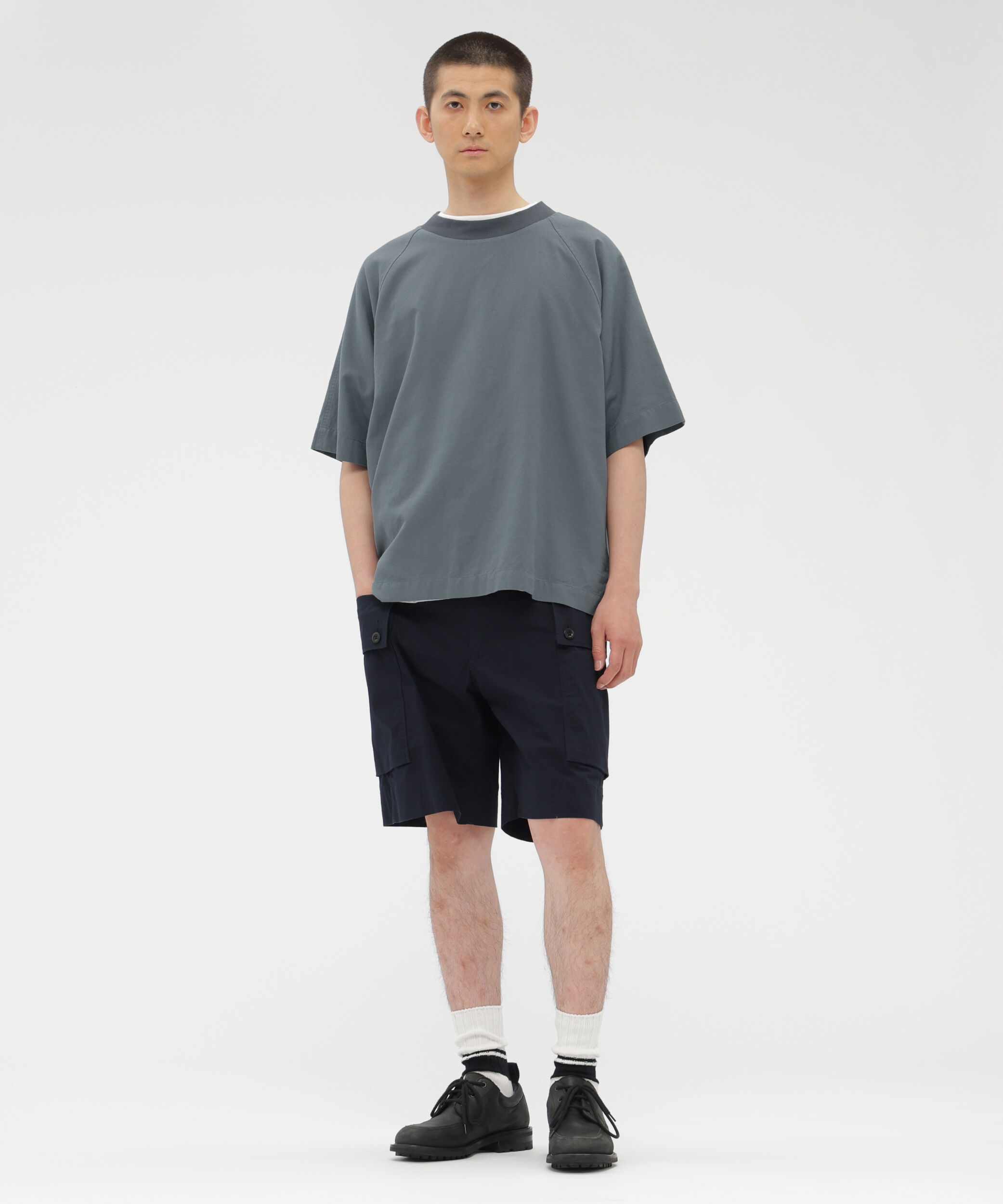MHL.「WASHED OUT COTTON LINEN SHIRT」|シャツ・ブラウス|