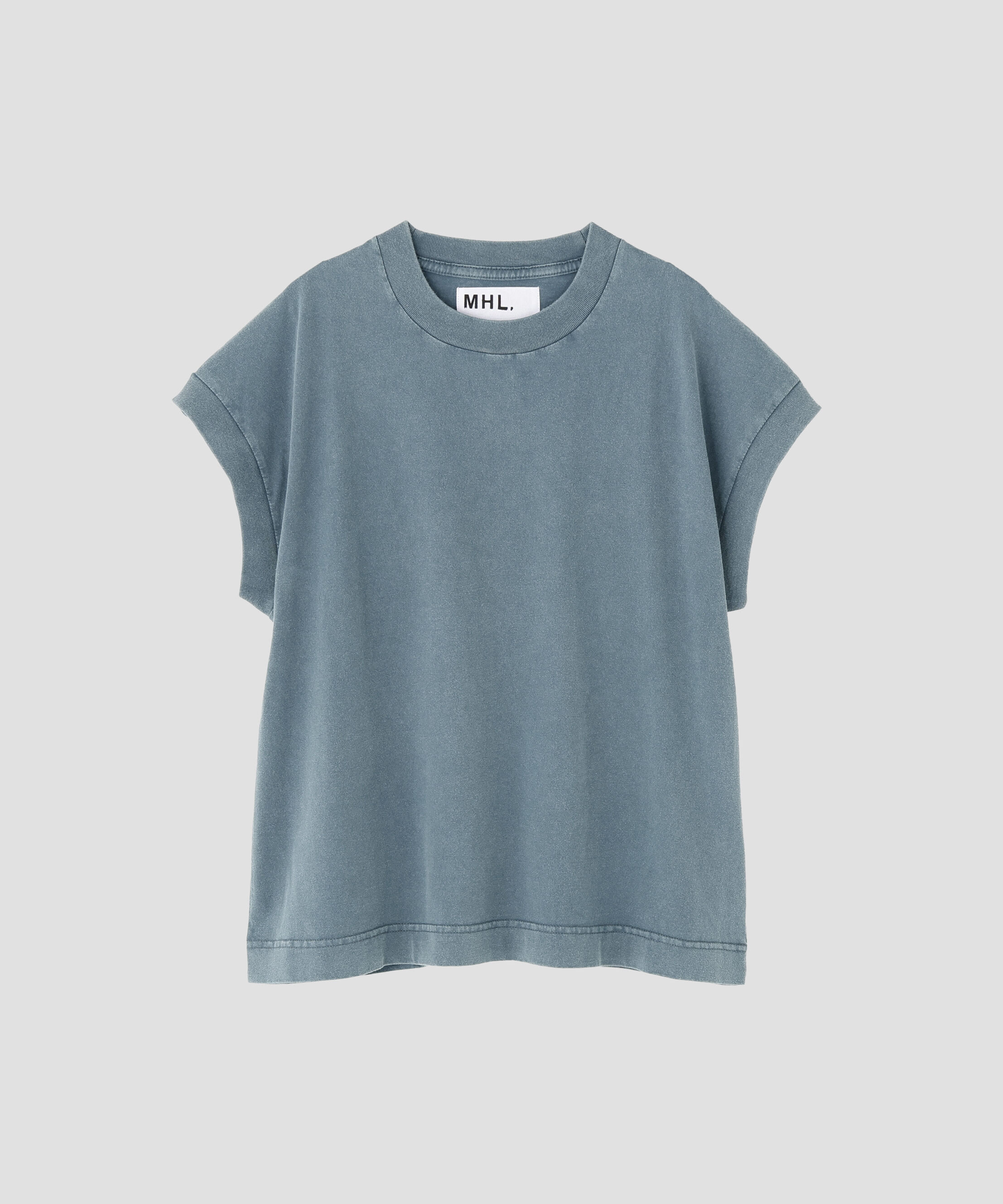 MHL.「FADED ROUGH COTTON JERSEY TOP」|Tシャツ・カットソー|