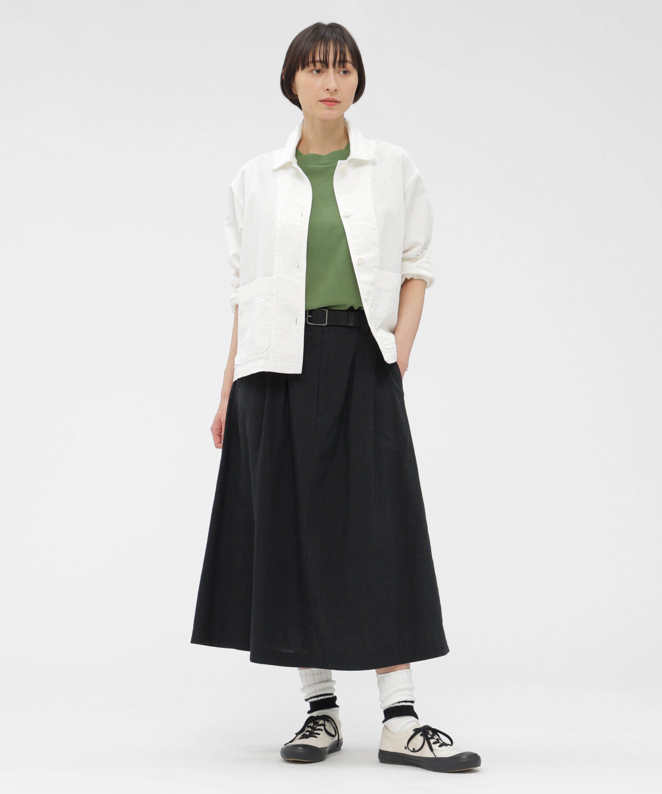 MHL.「FADED ROUGH COTTON JERSEY TOP」|Tシャツ・カットソー|