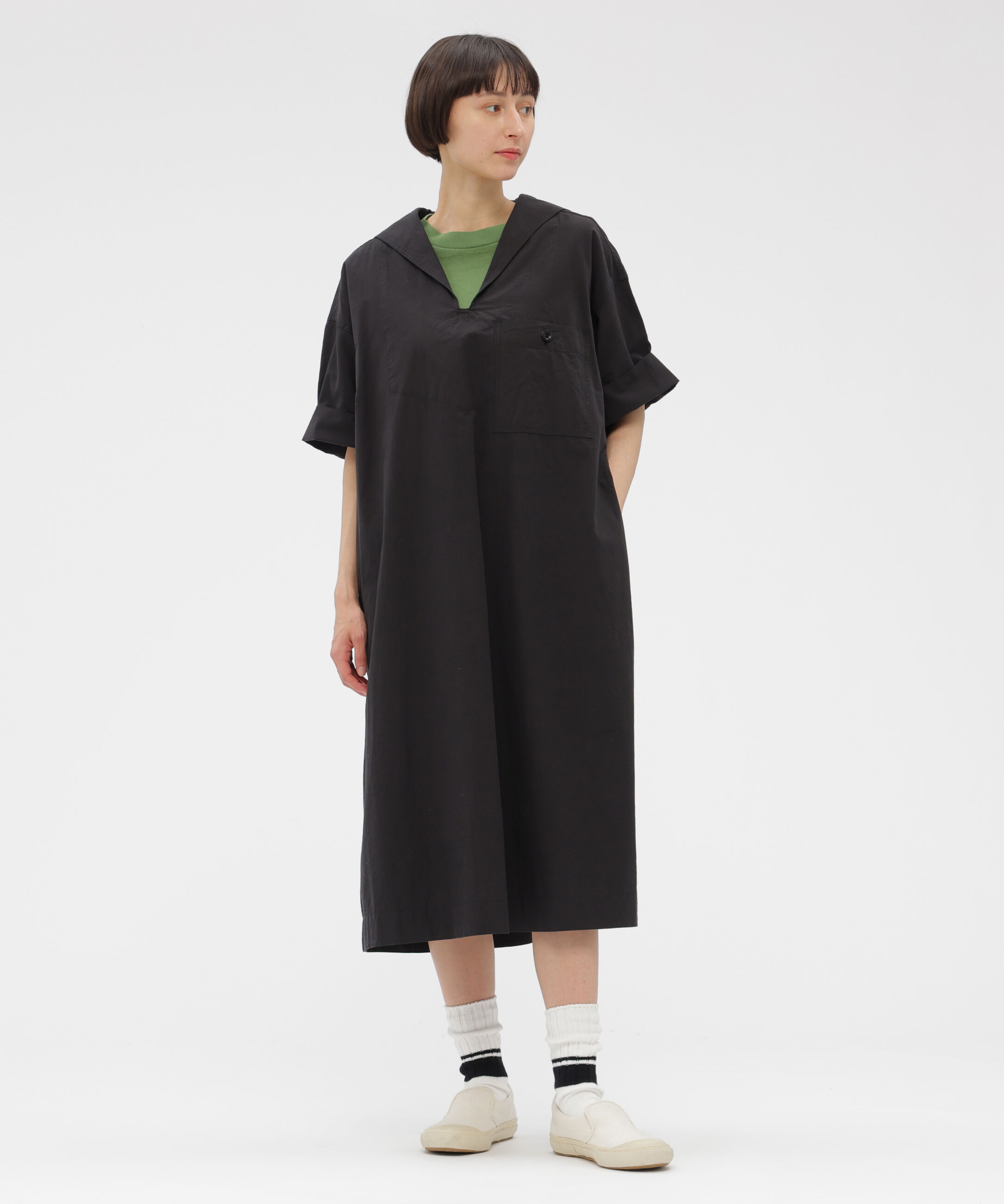 MHL.「FADED ROUGH COTTON JERSEY TOP」|Tシャツ・カットソー|