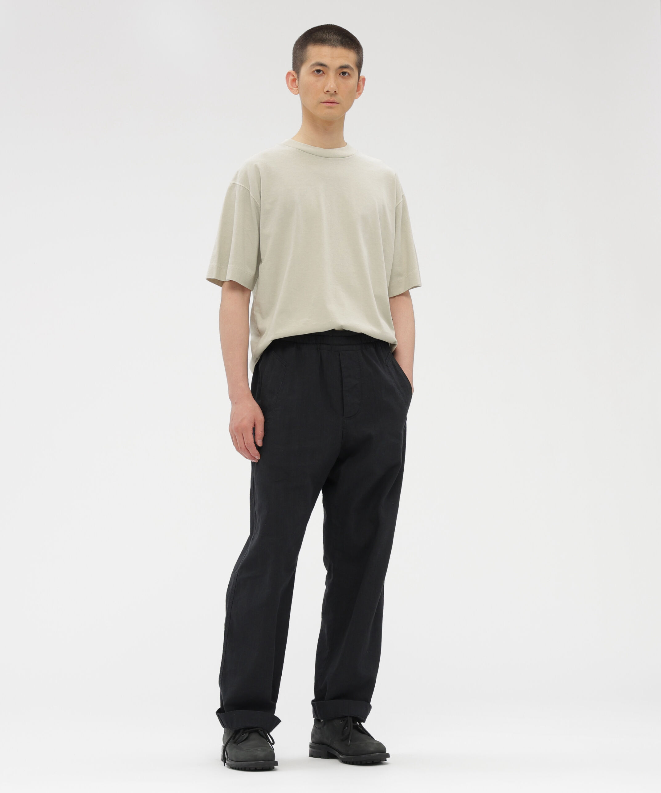 MHL.「FADED ROUGH COTTON JERSEY TOP」|Tシャツ・カットソー|