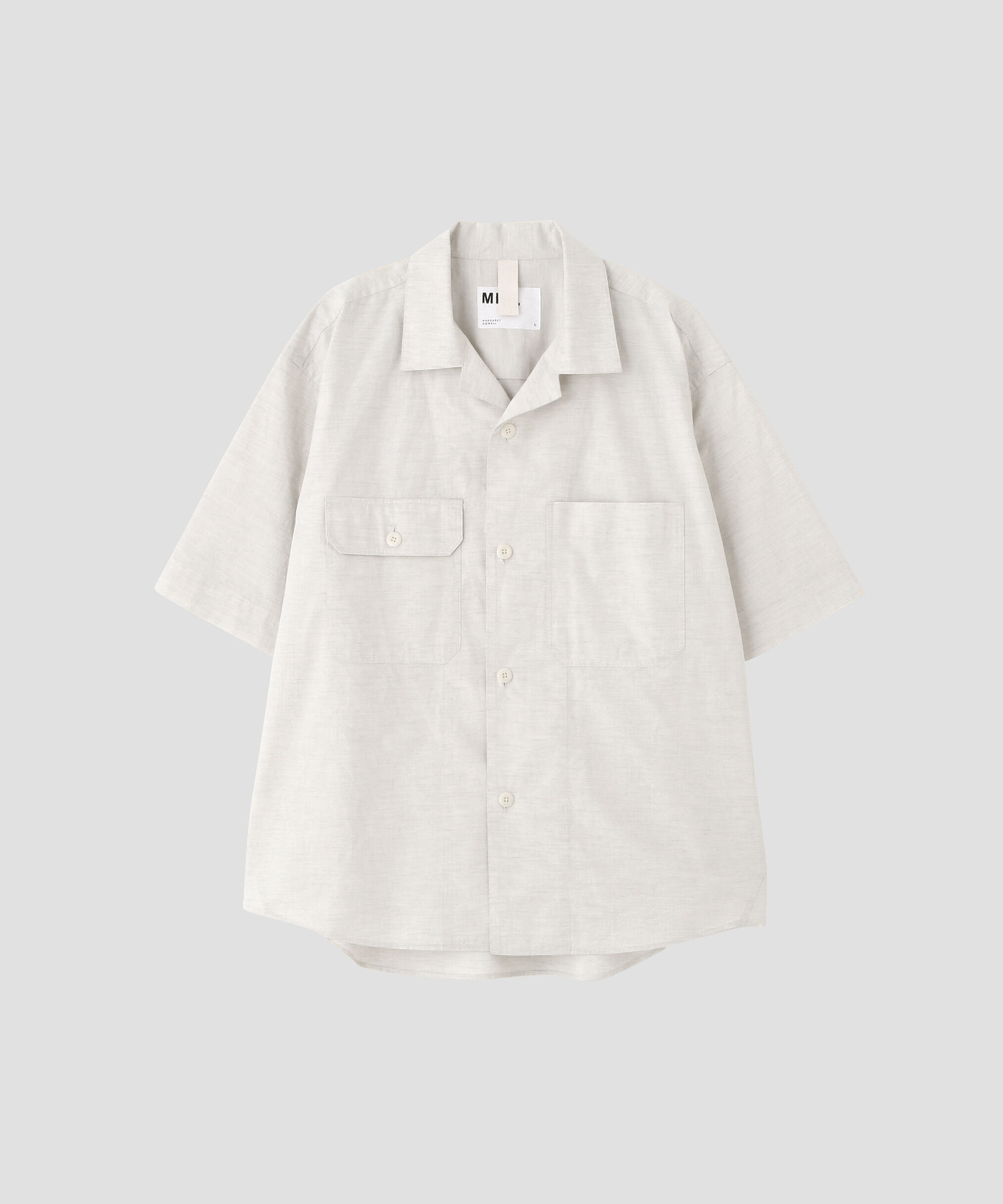 MHL.「HIGHCOUNT TOP DYED COTTON SHIRT」|シャツ・ブラウス|