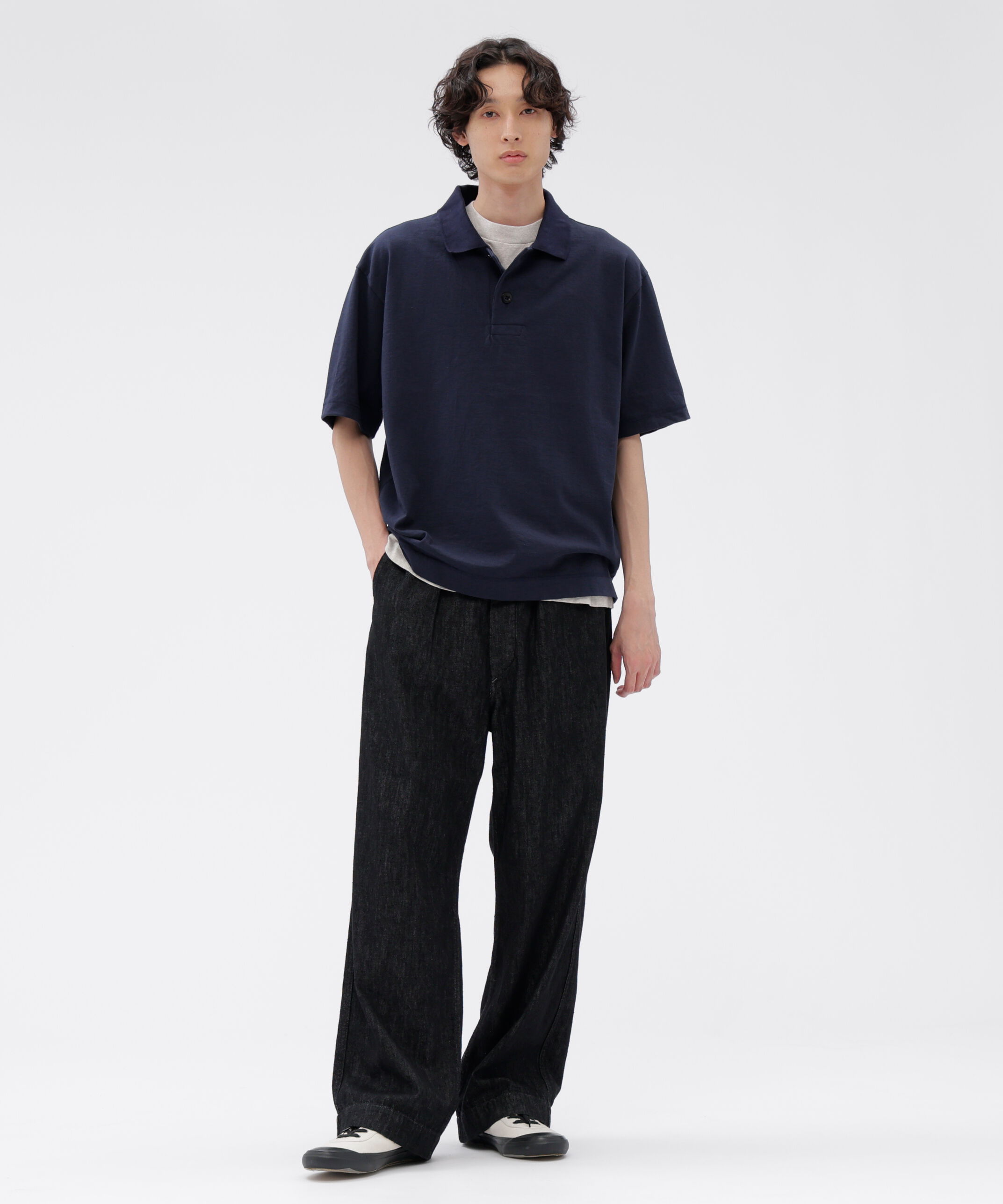 MHL.「MARL COTTON JERSEY TOP」|Tシャツ・カットソー|