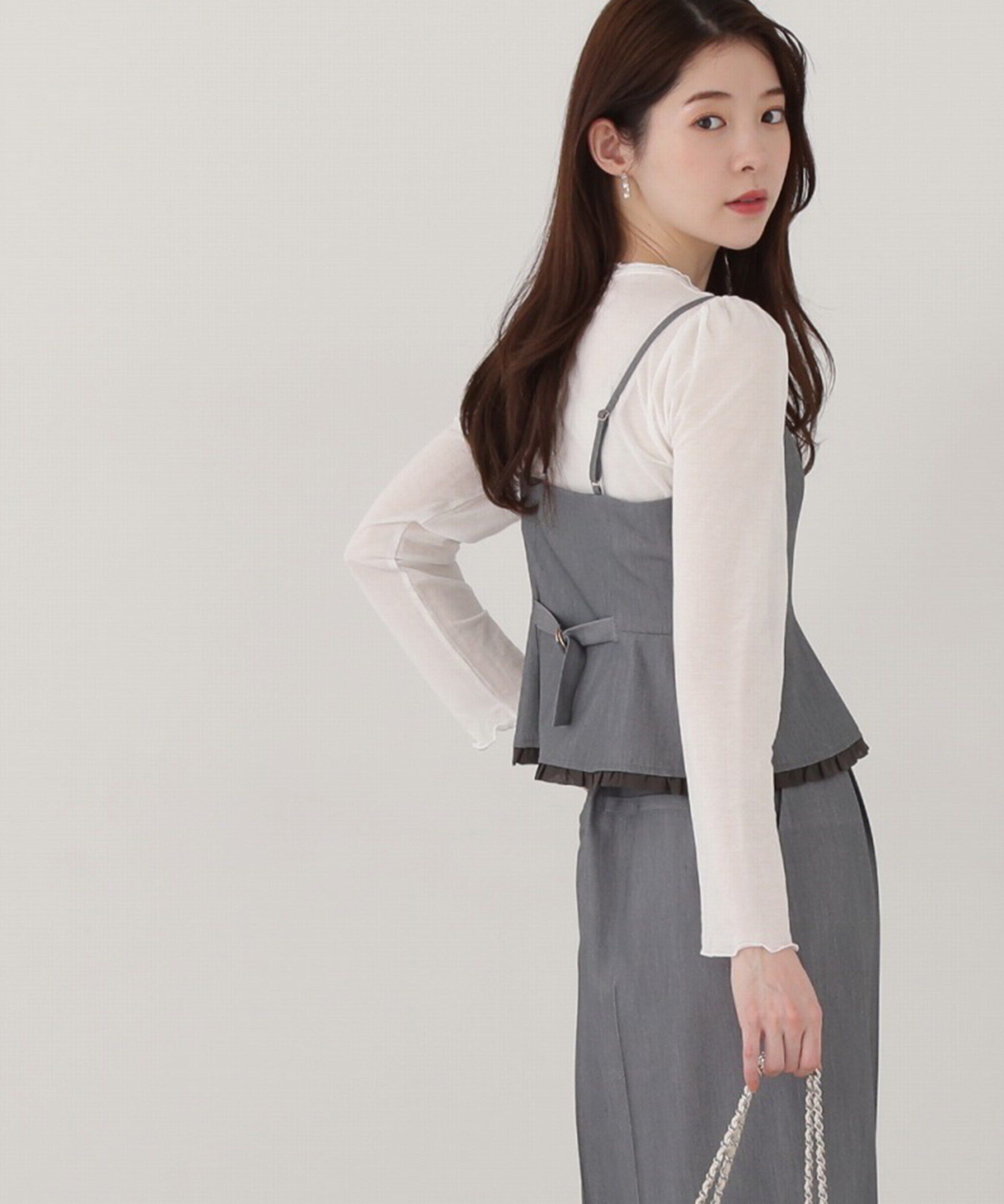 PROPORTION BODY DRESSING「シアーカットソー」|Tシャツ・カットソー|