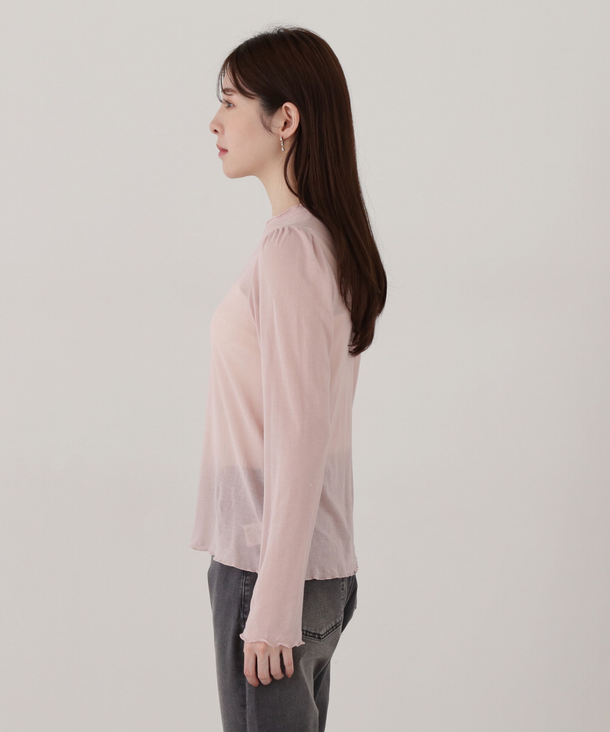 PROPORTION BODY DRESSING「シアーカットソー」|Tシャツ・カットソー|