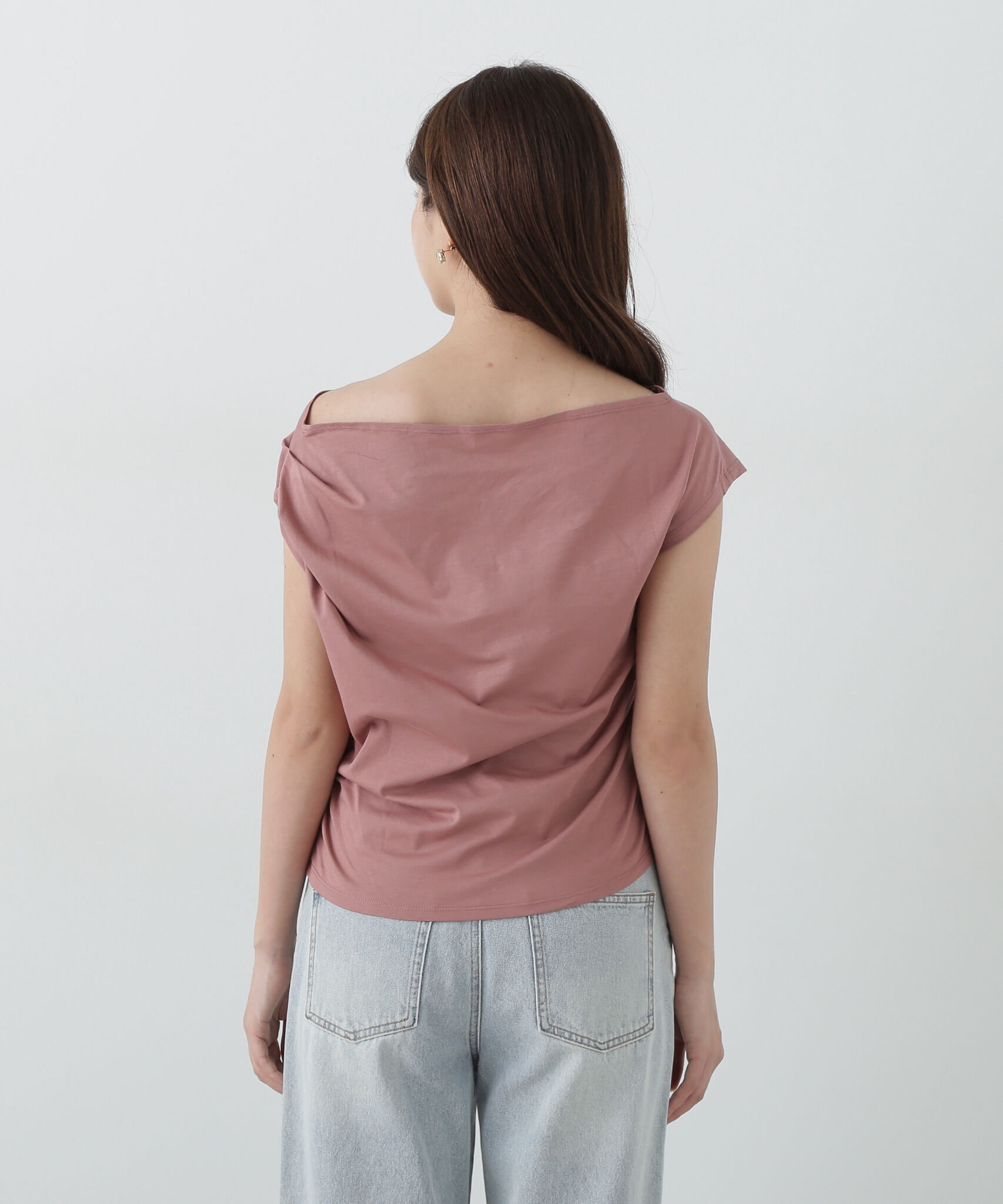 PROPORTION BODY DRESSING「アシメTシャツ」|Tシャツ・カットソー|